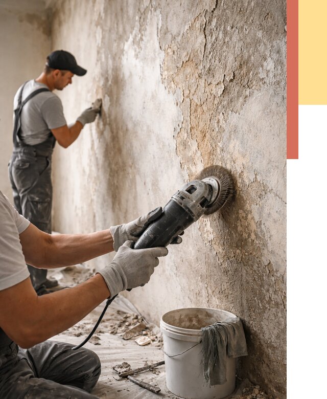 Снятие и удаление краски со стен в Нижнем Тагиле от 2186 руб. — ОТДЕЛОЧНИК-Нжн