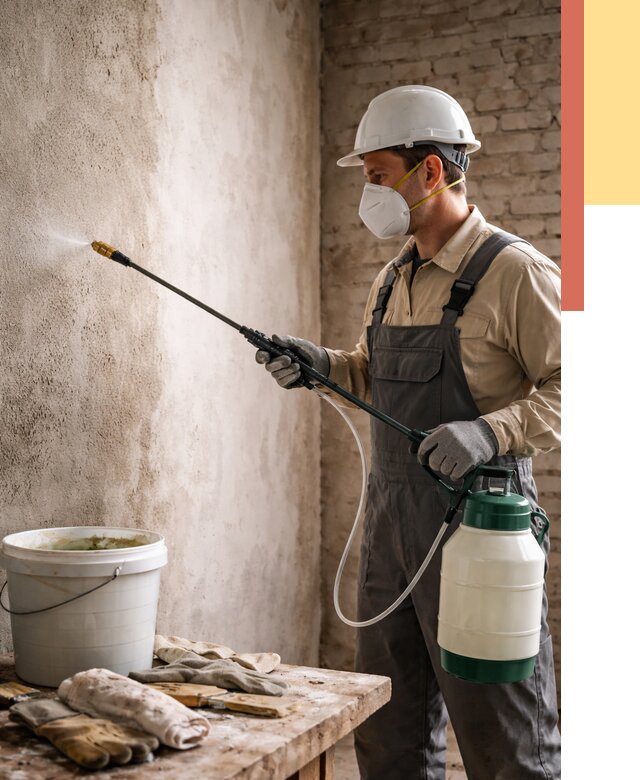 Антисептическая обработка стен в Нижнем Тагиле от 1249 руб. — быстро и недорого | ОТДЕЛОЧНИК-Нжн