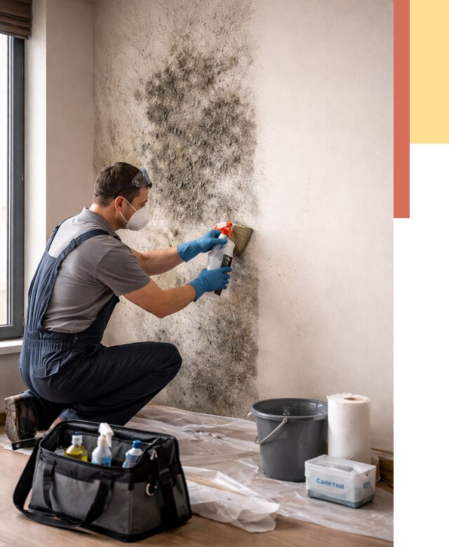 Удаление плесени со стен в Нижнем Тагиле от 2238 руб. — быстро и недорого | ОТДЕЛОЧНИК-Нжн