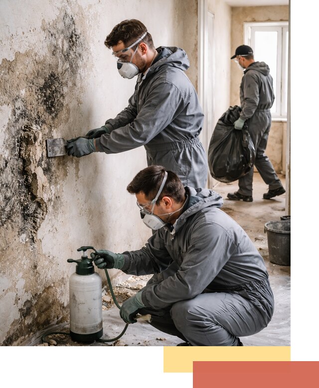 Удаление плесени со стен профессионально в Нижнем Тагиле