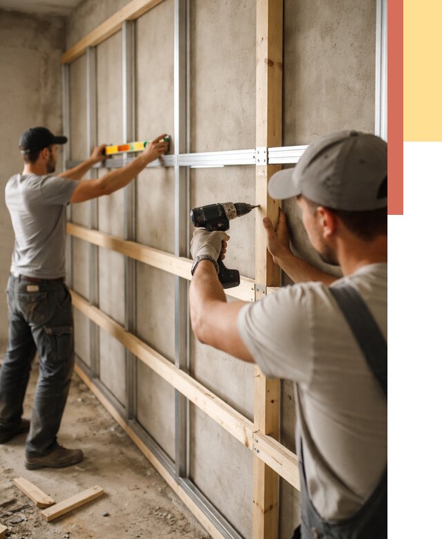 Устройство обрешетки под панели в Нижнем Тагиле от 2186 руб. — монтаж под ключ | ОТДЕЛОЧНИК-Нжн