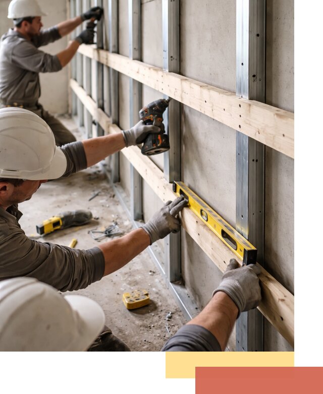 Устройство обрешетки под панели в Нижнем Тагиле