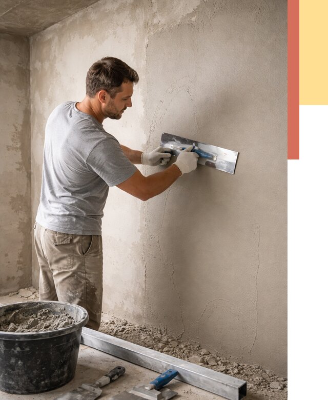 Штукатурка стен без маяков в Нижнем Тагиле от 7494 руб/м2 — услуги и цена | ОТДЕЛОЧНИК-Нжн