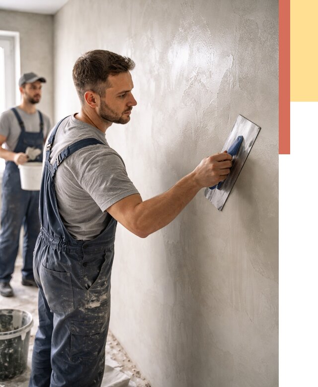 Глянцевание штукатурки стен в Нижнем Тагиле от 7807 руб. — услуги и затирка | ОТДЕЛОЧНИК-Нжн