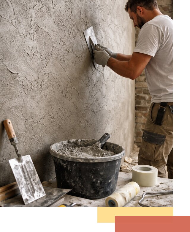 Декоративная штукатурка лофт в Нижнем Тагиле — отделка стен и потолков