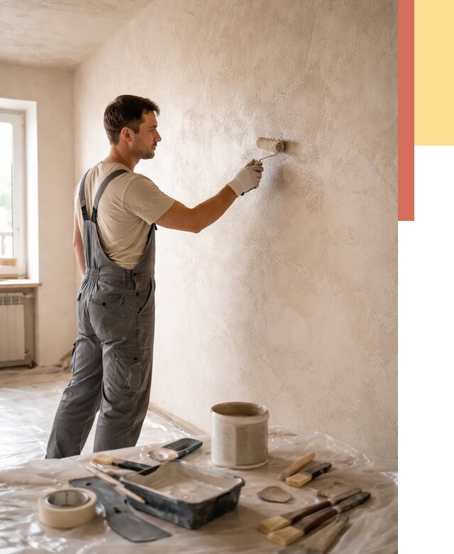 Нанесение лессирующей краски по декоративке в Нижнем Тагиле от 1822 руб. | ОТДЕЛОЧНИК-Нжн