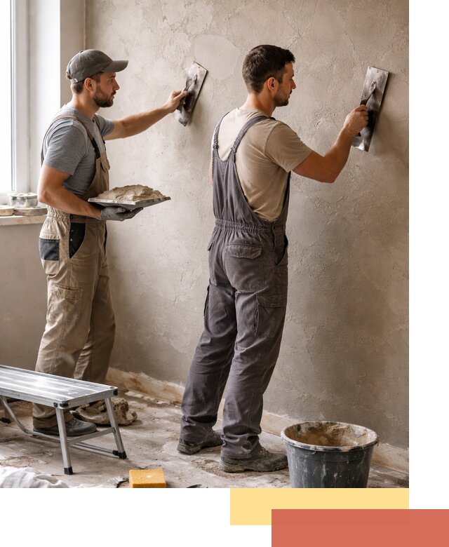 Ремонт декоративной штукатурки и восстановление фактуры в Нижнем Тагиле