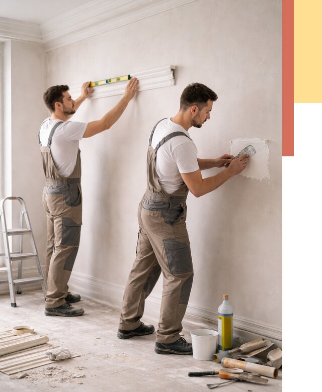 Монтаж лепнины на стены в Нижнем Тагиле от 4684 руб. — недорого, быстро | ОТДЕЛОЧНИК-Нжн