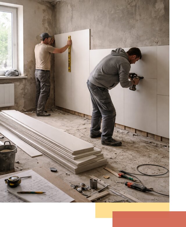 Монтаж ПВХ панелей на стены в Нижнем Тагиле качественно и быстро