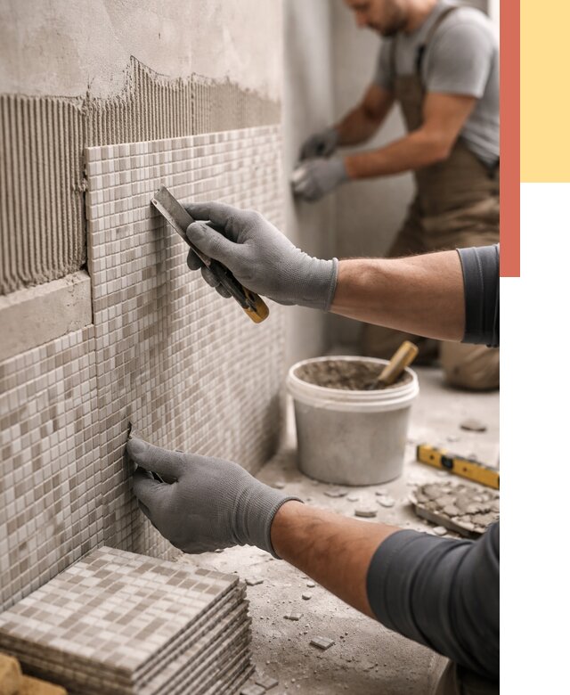 Облицовка стен мозаикой в Нижнем Тагиле от 3331 руб/м2 — укладка мозаики на стены | ОТДЕЛОЧНИК-Нжн