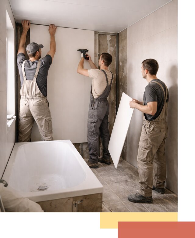 Отделка ванной панели ПВХ профессионально в Нижнем Тагиле