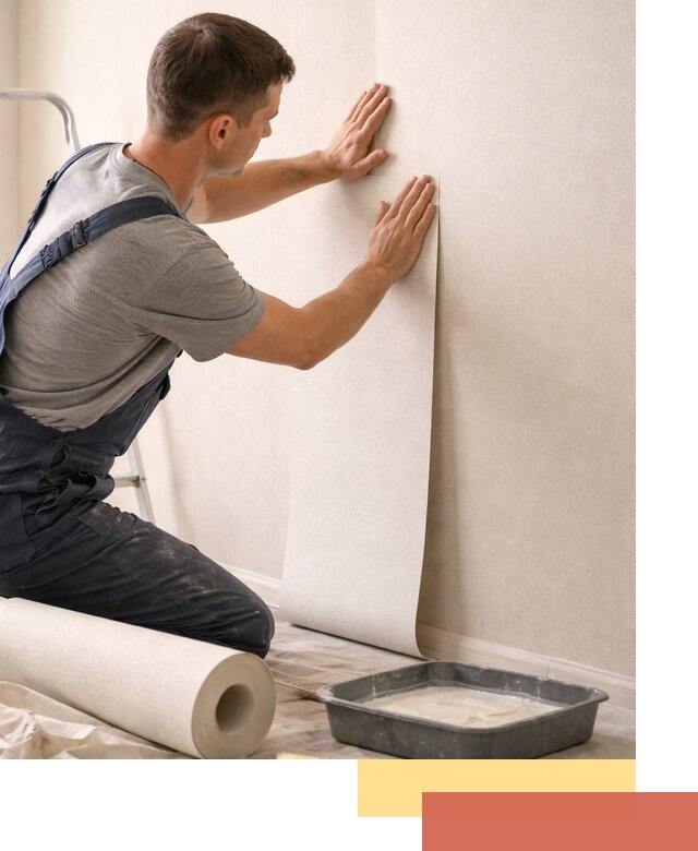 Поклейка флизелиновых обоев в Нижнем Тагиле качественно и быстро