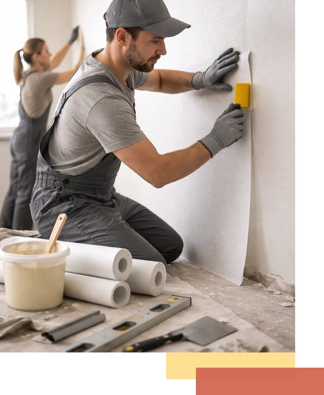 Поклейка стеклообоев профессионально в Нижнем Тагиле