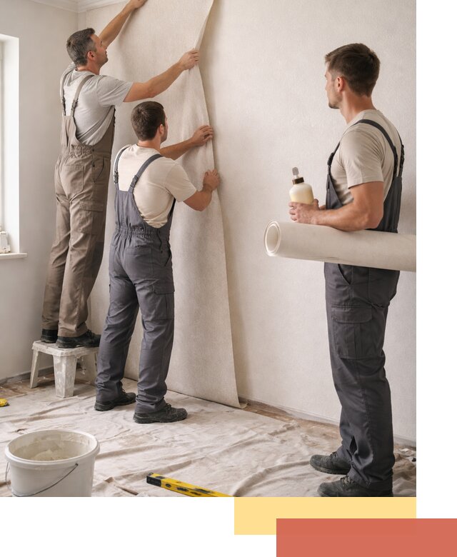 Оклейка стен обоями в Нижнем Тагиле — качественно и профессионально