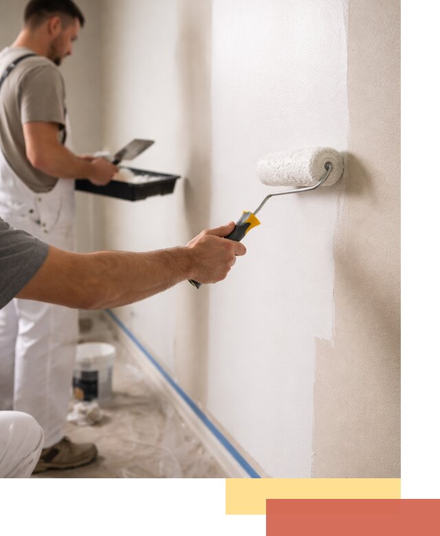 Покраска стен акриловой краской профессионально в Нижнем Тагиле