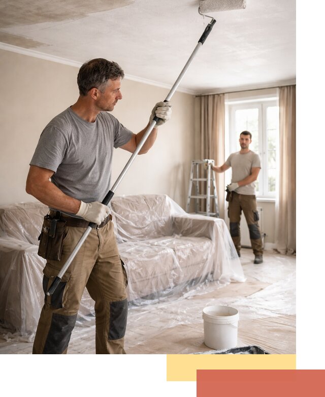 Грунтовка потолка в Нижнем Тагиле — подготовка под покраску и отделку