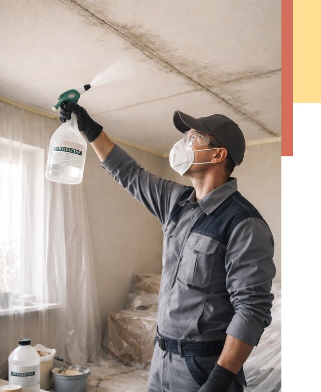 Антисептическая обработка потолка в Нижнем Тагиле от 2602 руб. | ОТДЕЛОЧНИК-Нжн