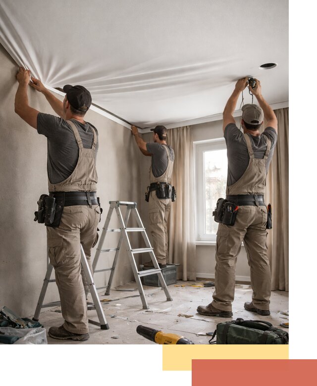 Монтаж матового натяжного потолка в Нижнем Тагиле качественно и быстро