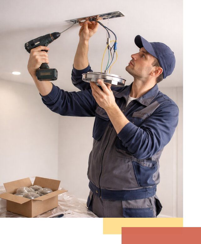 Установка люстры в натяжной потолок в Нижнем Тагиле