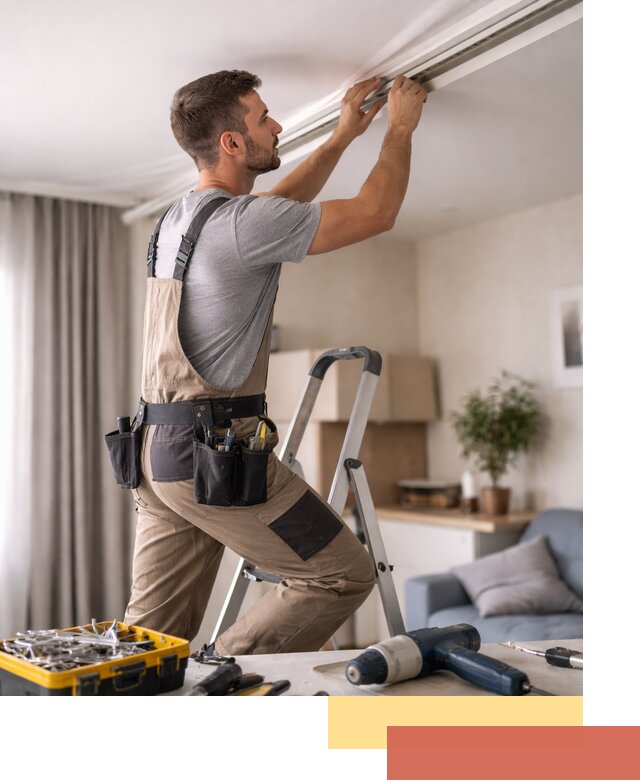 Ремонт натяжных потолков в Нижнем Тагиле — качественно и оперативно