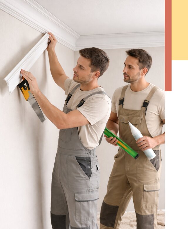 Монтаж потолочного плинтуса в Нижнем Тагиле от 2394 руб. — быстро и недорого | ОТДЕЛОЧНИК-Нжн