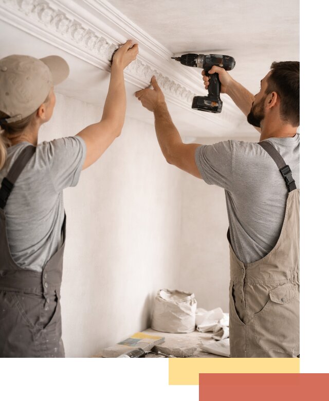 Профессиональный монтаж лепнины на потолок в Нижнем Тагиле