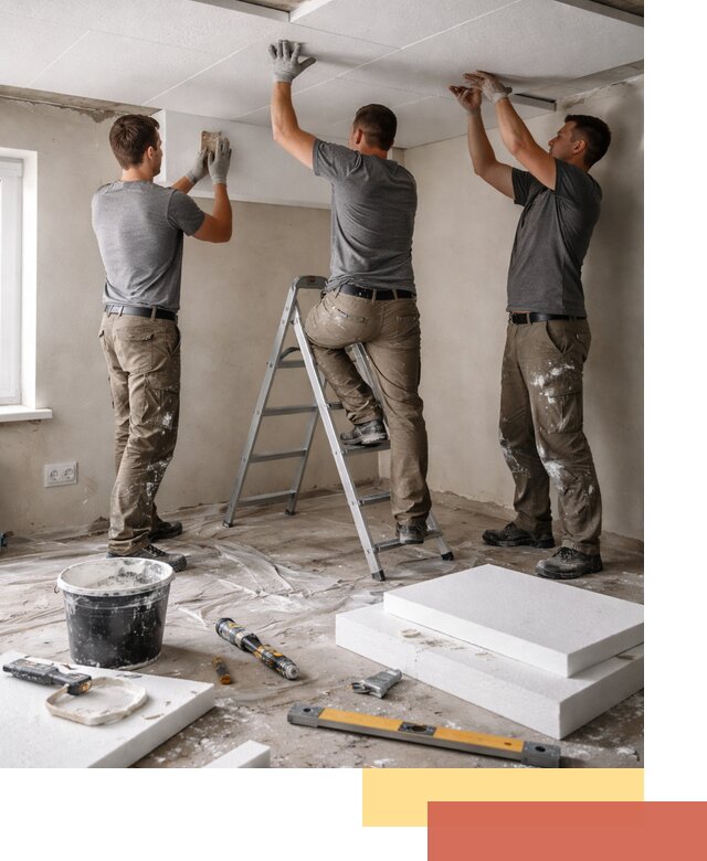 Утепление потолка пенопластом в Нижнем Тагиле быстро и качественно